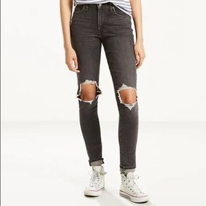 721 HIGH RISE RIPPED SKINNY WOMEN'S JEANS